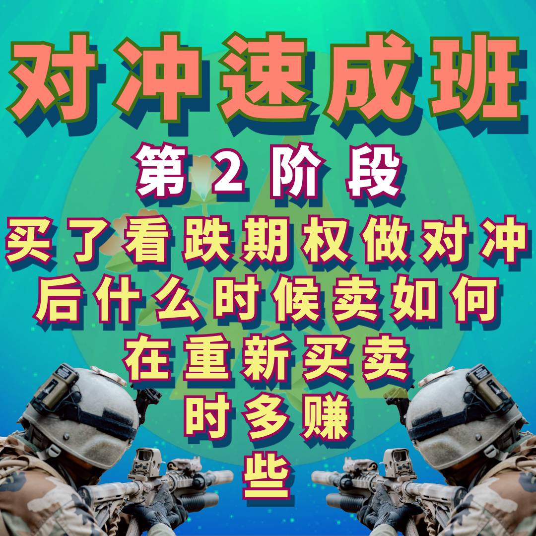 对冲速成班第“2”阶段录像课