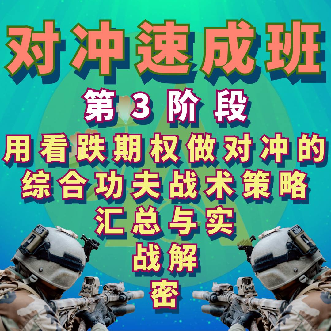 对冲速成班第“3”阶段录像课