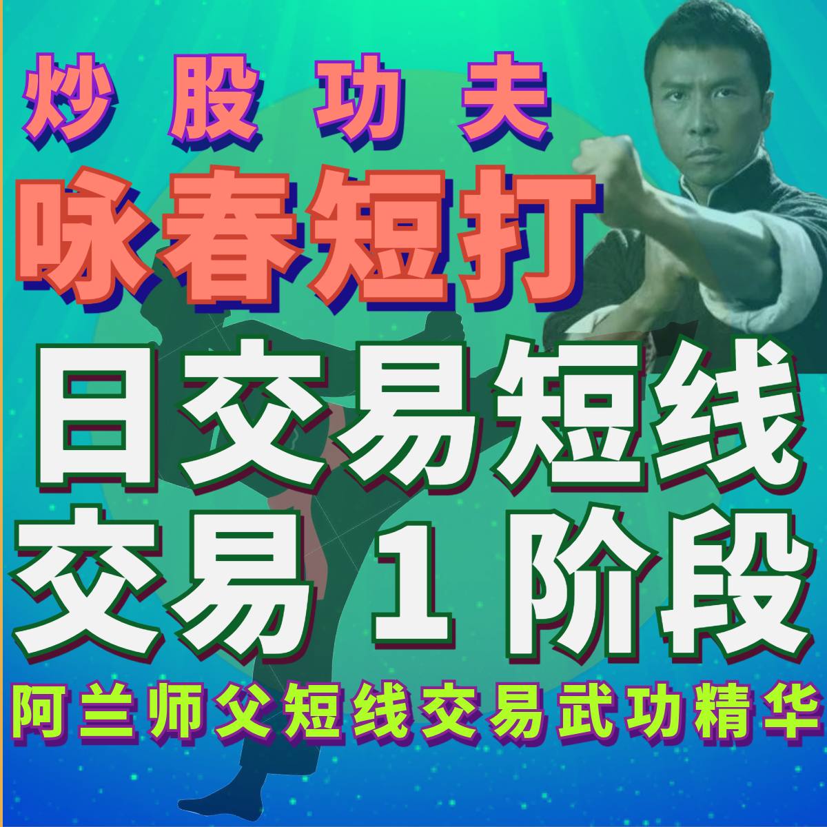 炒股功夫[咏春短打]:日交易及短线交易第1阶段小班课录像