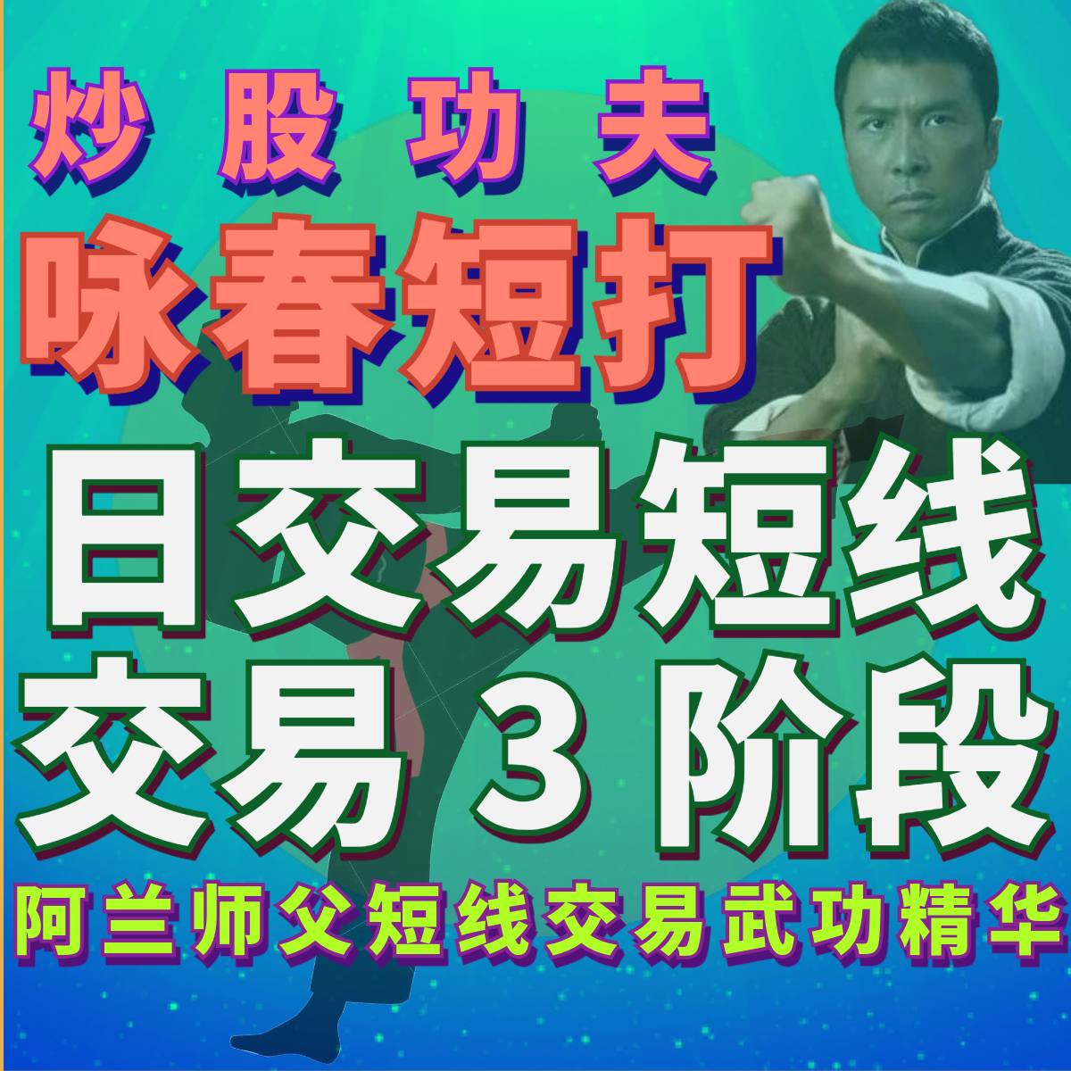 炒股功夫[咏春短打]:日交易及短线交易第3阶段小班课录像